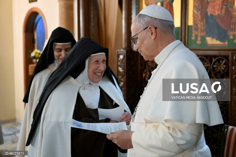 Papa Leão XIV visita Líbano