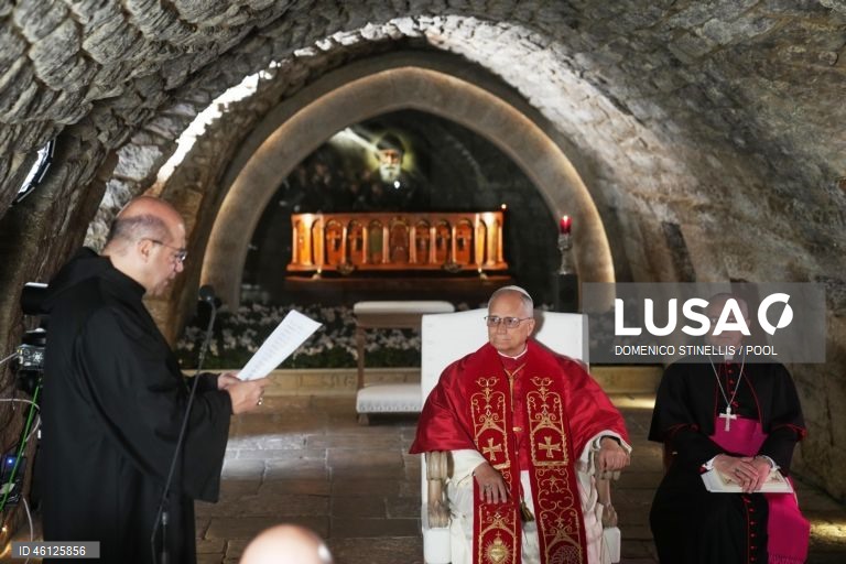 Papa Leão XIV visita Líbano