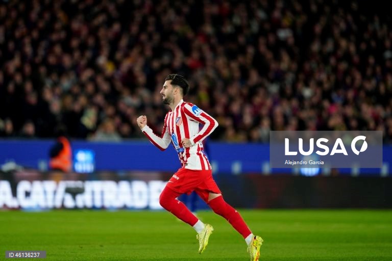 Futebol: Liga espanhola: FC Barcelona - Atlético de Madrid