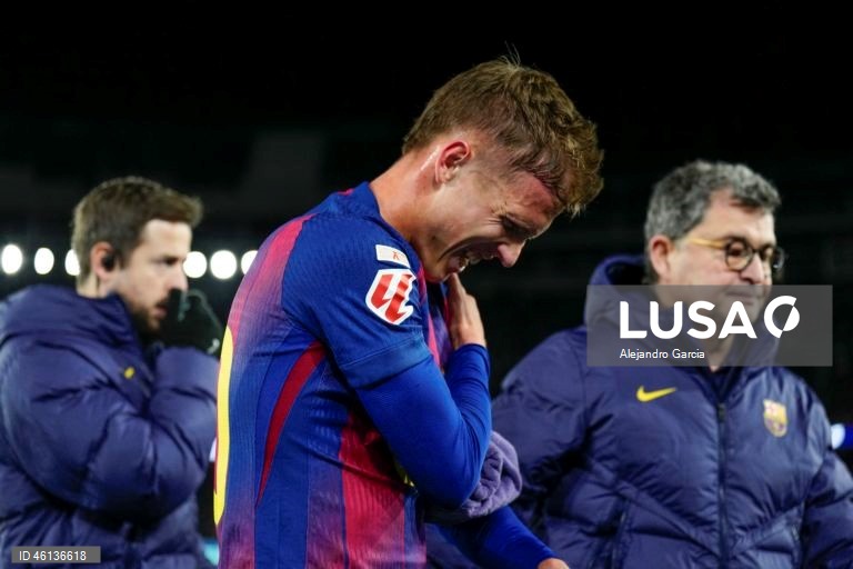 Futebol: Liga espanhola: FC Barcelona - Atlético de Madrid