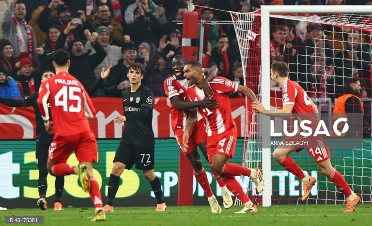 Futebol: Liga dos Campeões: Bayern Munique vs Sporting