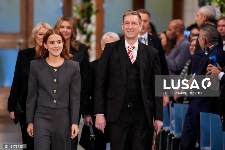 Noruega: Cerimónia de entrega do Prémio Nobel da Paz 2025
