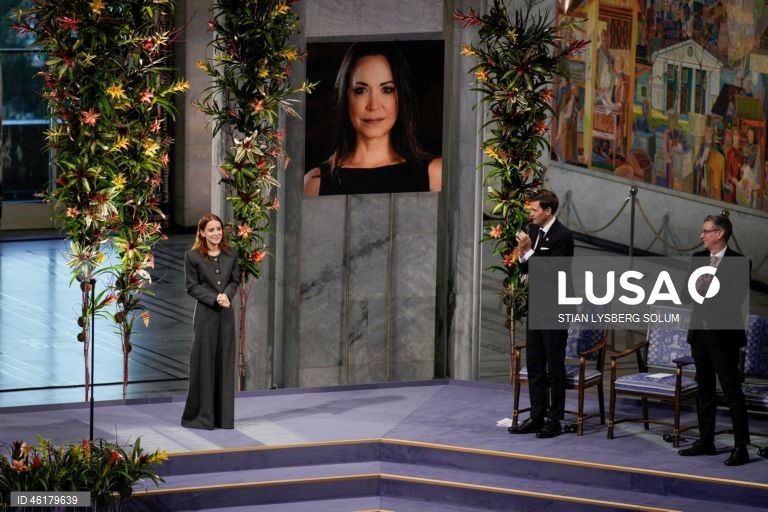 Noruega: Cerimónia de entrega do Prémio Nobel da Paz 2025