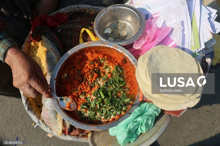 Índia: Comida de rua em Caxemira