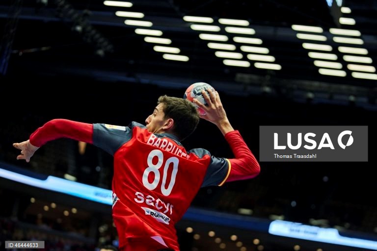 Andebol: Campeonato da Europa: Espanha vs Portugal