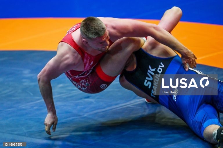 Tirana: Campeonato Europeu de Luta Livre.