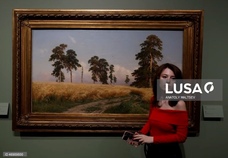 Museu Russo apresenta exposição sobre a floresta de Ivan Shishkin.