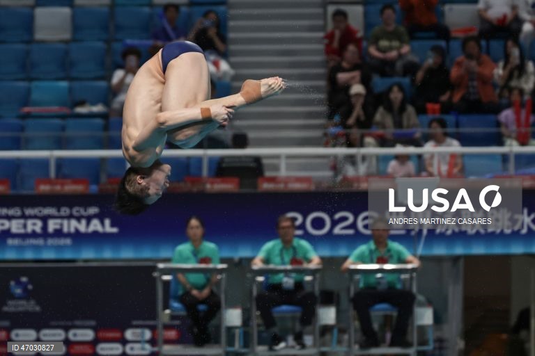 Campeonato Mundial de Saltos Ornamentais da World Aquatics 2026 - Super Final, em Pequim, na China.