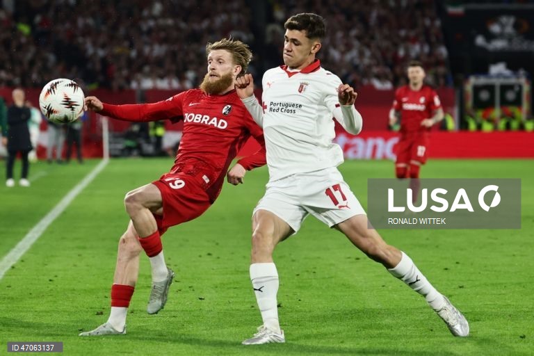 Futebol: Liga Europa - Friburgo vs Sporting de Braga 