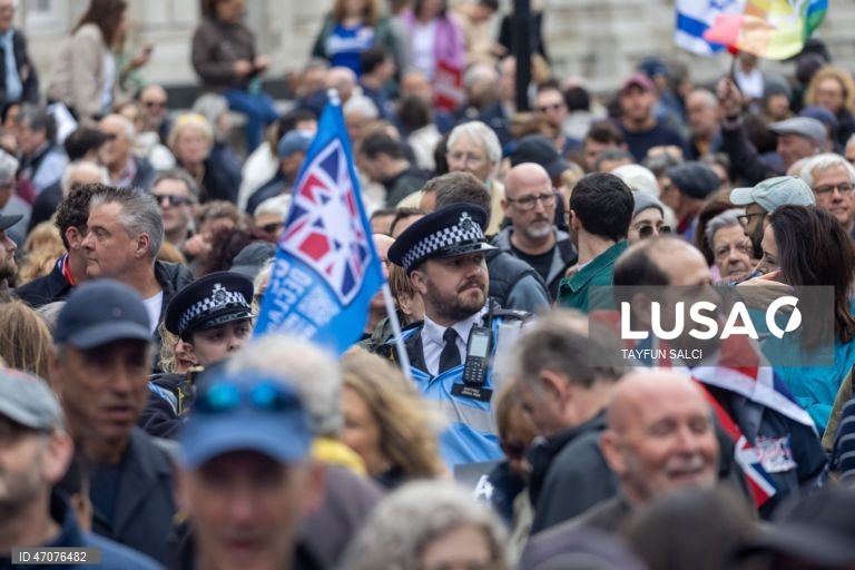 Reino Unido: Manifestação em Londres contra o antissemitismo