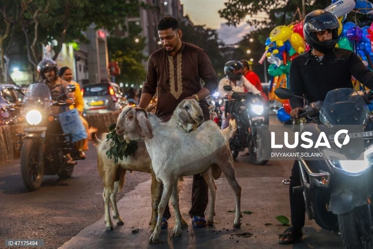 Mumbai: Preparações para o Eid al-Adha