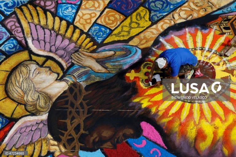 Panamá celebra o dia de Corpo de Cristo com diabos dançantes e tapetes de serradura