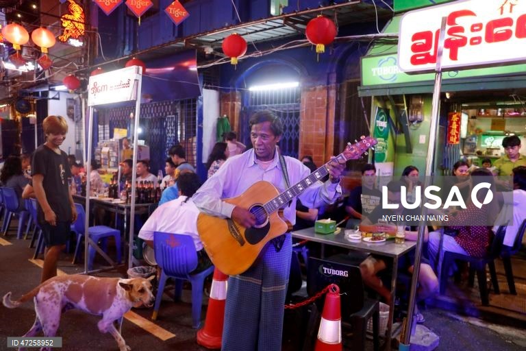 Myanmar: Chinatown em Yangon