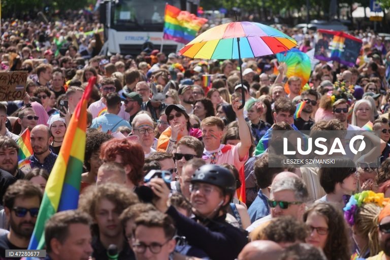 Polónia: 25ª Parada Gay de Varsóvia