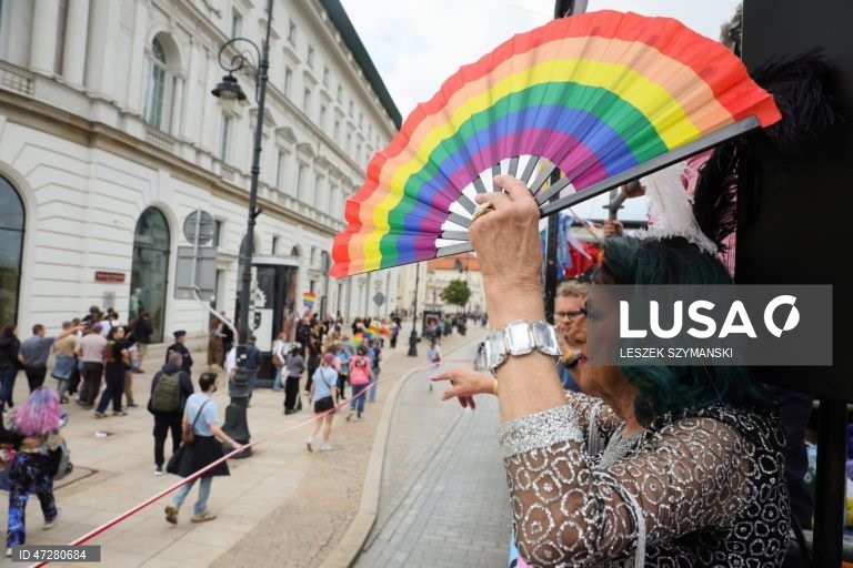 Polónia: 25ª Parada Gay de Varsóvia
