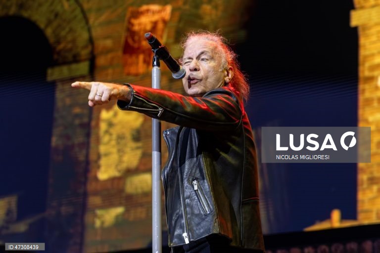 Itália: Concerto dos Iron Maiden em Milão