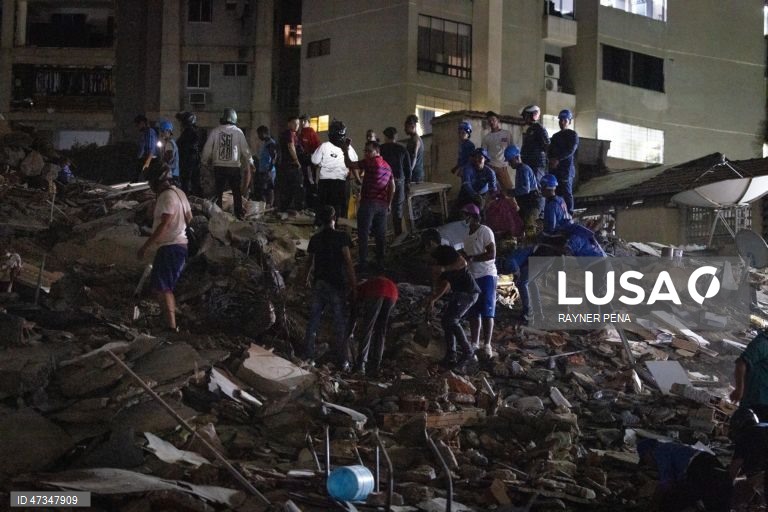 Venezuela/Sismo: Abalo de 7,5 foi o mais forte em mais de um século