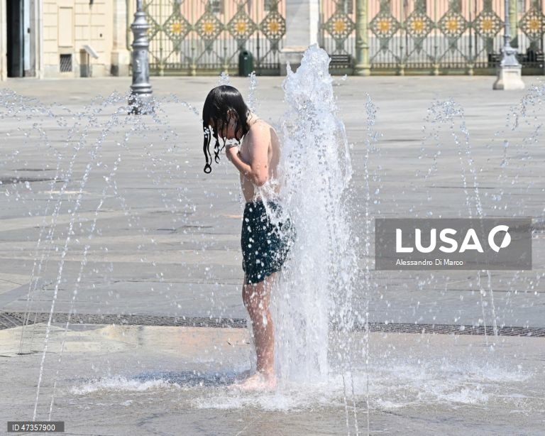 Onda de calor na Europa
