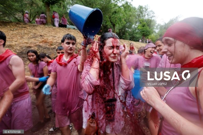 Espanha: Tradicional Batalha do Vinho em Haro