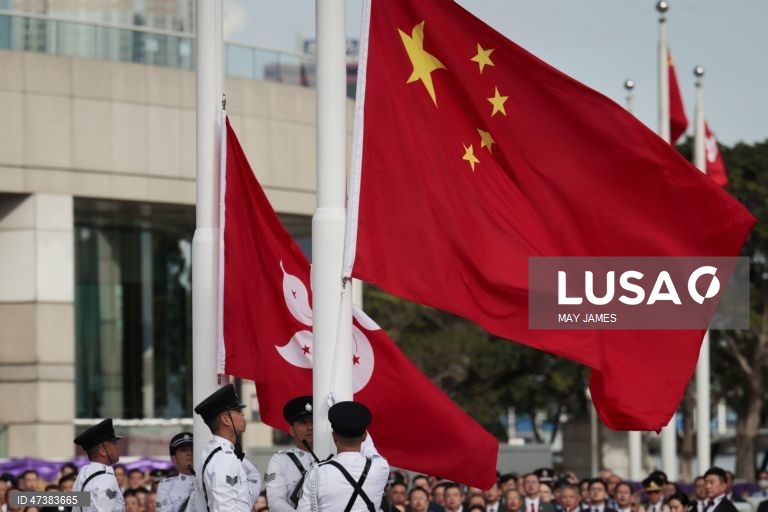 China: Celebrações do 29º aniversário da transferêcia de soberania de Hiong Kong para a China