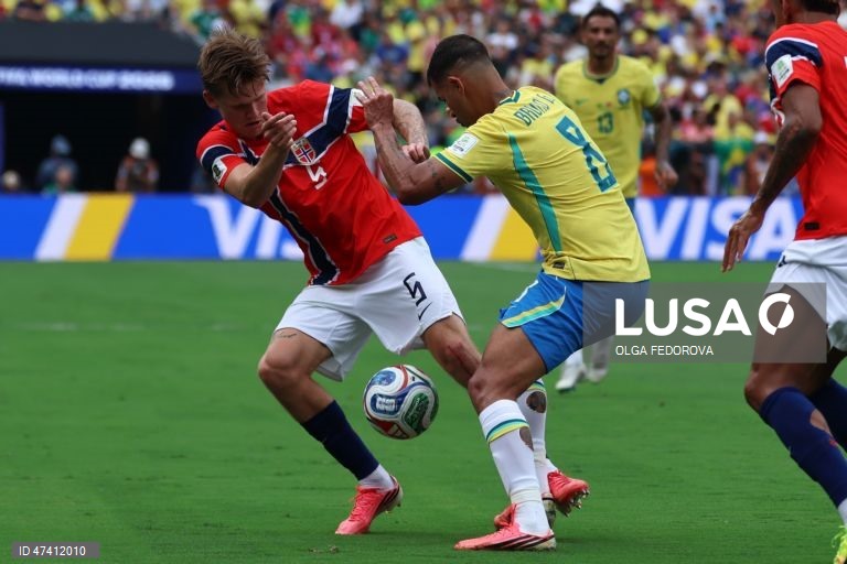 Futebol: Mundial 2026 - Brasil vs Noruega