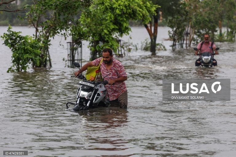 Índia: Chuvas das monções em Mumbai