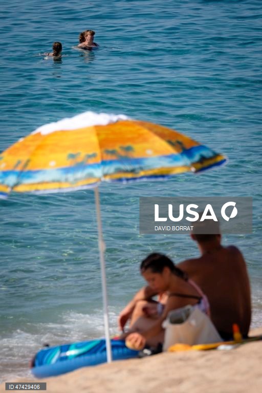 Espanha: Praia de Lloret de Mar em Girona