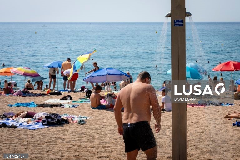 Espanha: Praia de Lloret de Mar em Girona