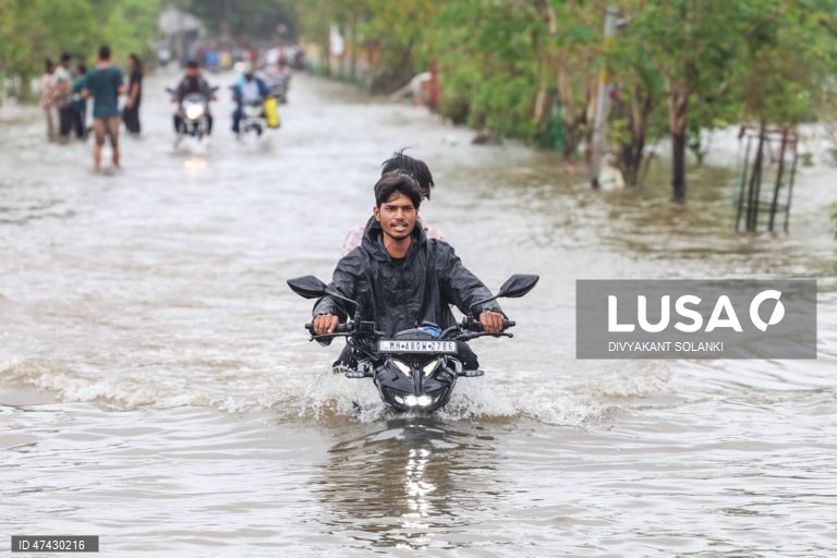 Índia: Chuvas das monções em Mumbai