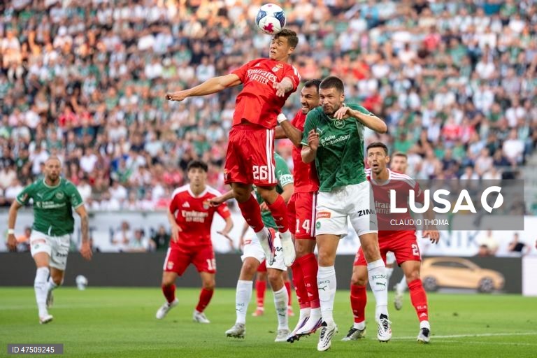 O Benfica arrancou hoje oficialmente a época 2026/27 com uma derrota, ao perder 2-1 em casa dos suíços do St. Gallen, em jogo da primeira mão da segunda pré-eliminatória da Liga Europa de futebol.