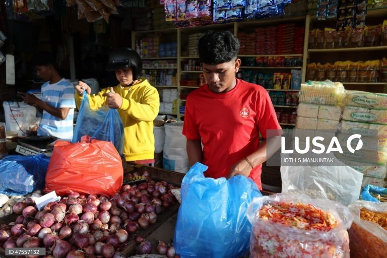 Indonésia: Mercado tradicional em Banda Aceh