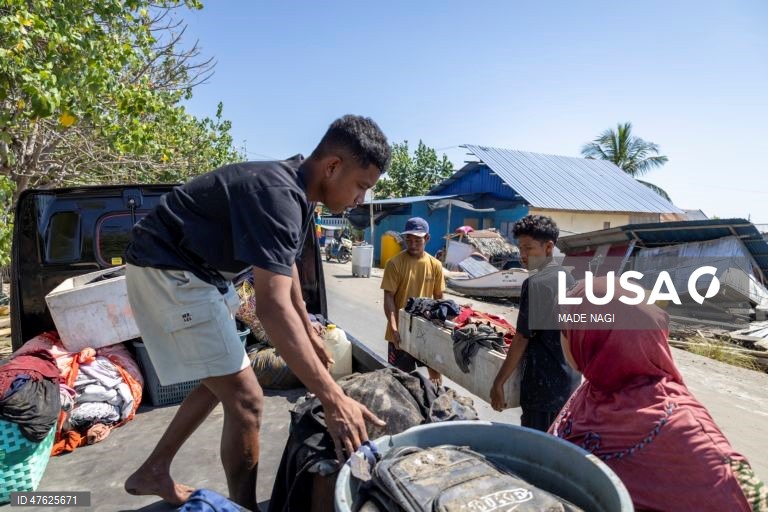 Indonésia: Terramoto de magnitute 7,7 na Província de Nusa Tenggara Oriental 