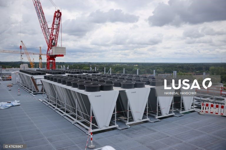 Alemanha: Construção do "data center" da Schwarz Digits em Lubbenau