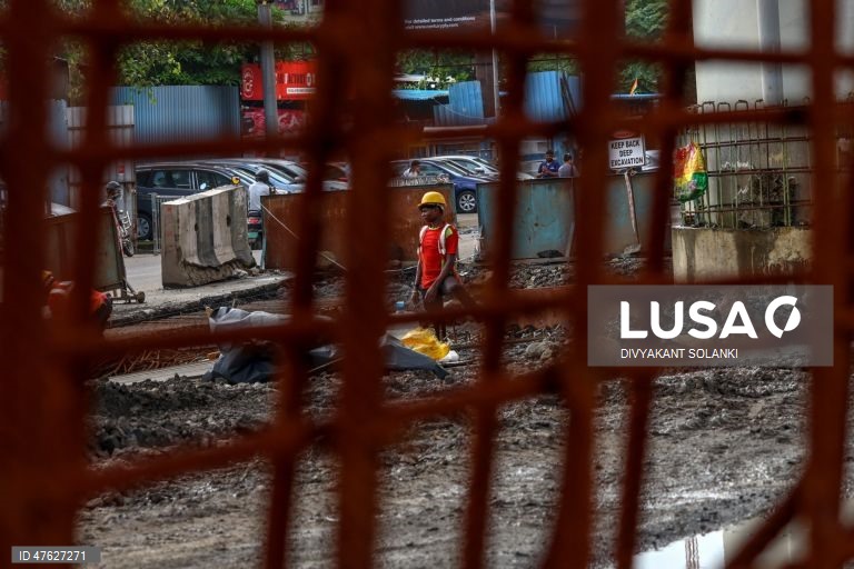 Índia: Construção civil em Mumbai