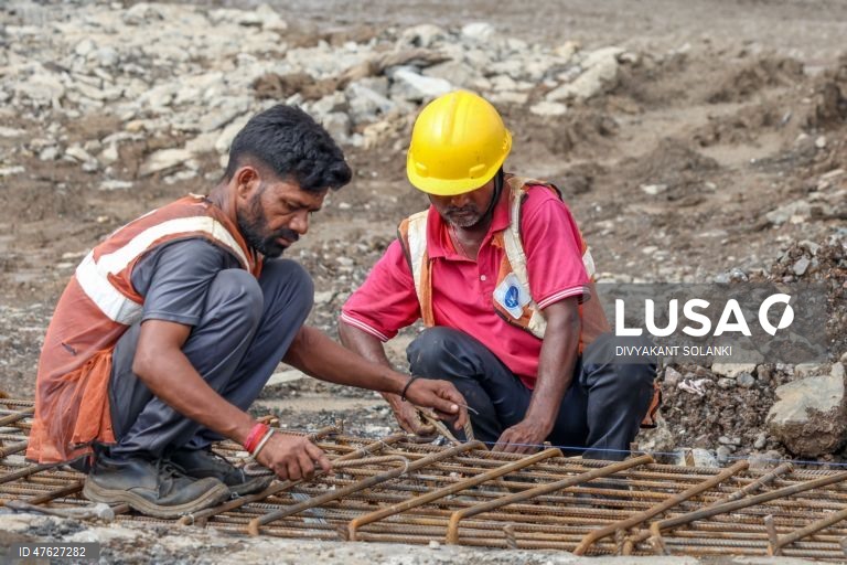 Índia: Construção civil em Mumbai
