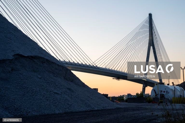 EUA: Fronteira entre os EUA e o Canadá em Detroit