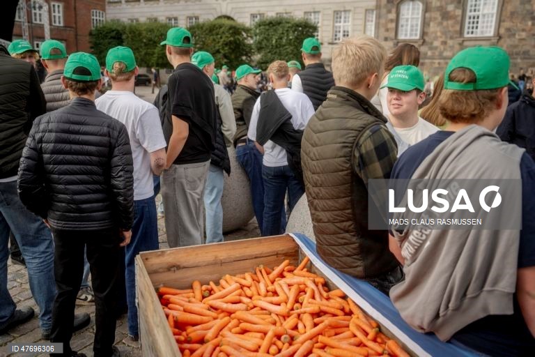 Dinamarca: Manifestação de agricultores contra proposta de lei sobre o uso de fertilizantes