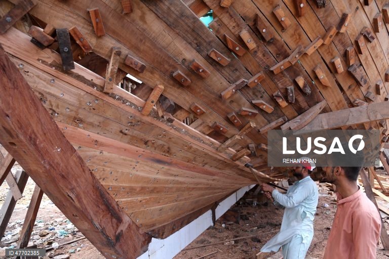 Paquistão: Estaleiro naval em Karachi