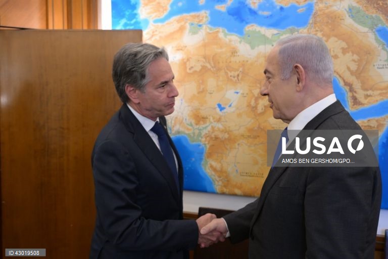 Blinken diz que Netanyahu reafirmou compromisso no acordo de cessar fogo