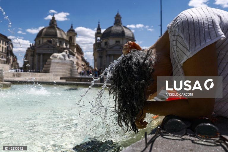 Vaga de calor que mantém em alerta grande parte do sul da Europa vai continuar