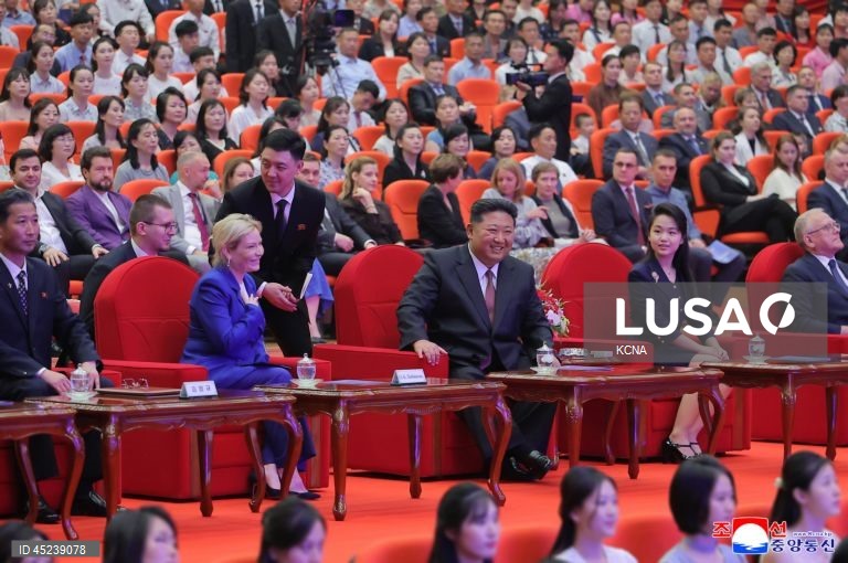 Russian Culture Minister Olga Lyubimova visits North Korea