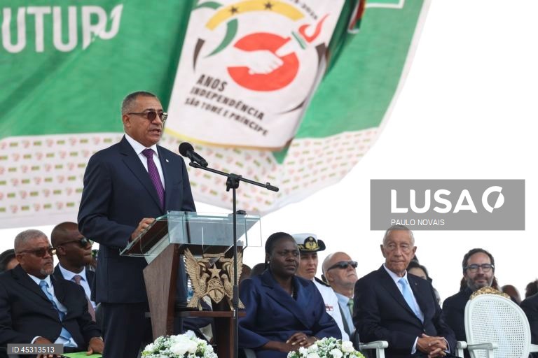 PR de São Tomé e Principe agradece apoio de Portugal e Angola