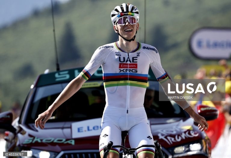 Pogacar ganha no alto de Hautacam e sobe à liderança da geral do Tour