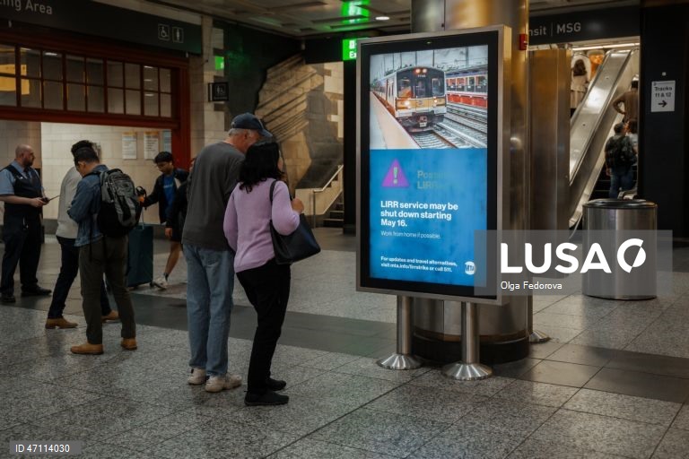 Greve paralisa o sistema ferroviário suburbano mais movimentado dos EUA