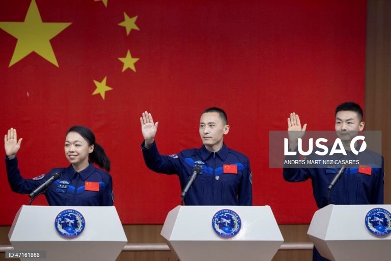 China apresenta missão espacial tripulada Shenzhou-23 com primeira astronauta de Hong Kong