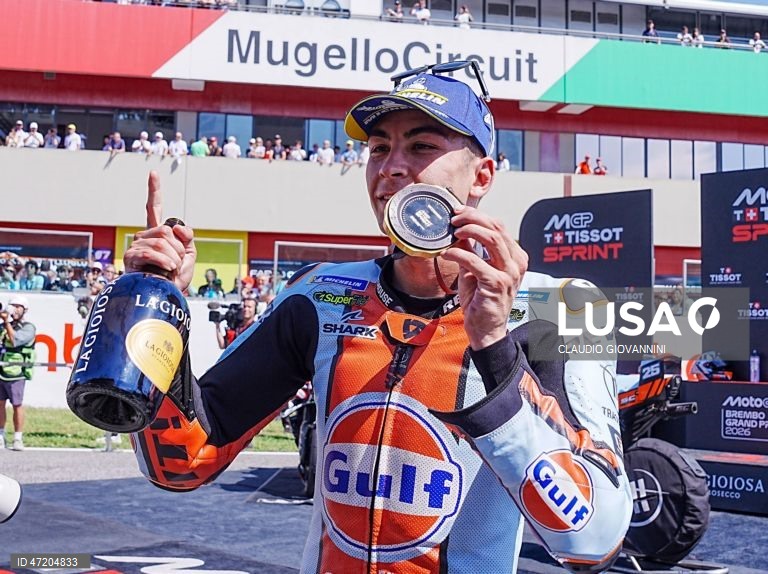 Raúl Fernández vence corrida sprint do Grande Prémio de Itália de MotoGP