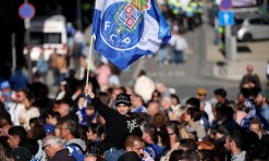 Milhares na Ribeira fizeram a festa do 31.º título do FC Porto