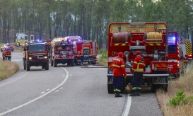 Mais de 180 operacionais e nove meios aéreos combatem fogo em Castelo Branco