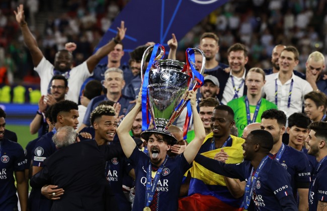 Bicampeão europeu Vitinha eleito melhor jogador da final da Liga dos Campeões
